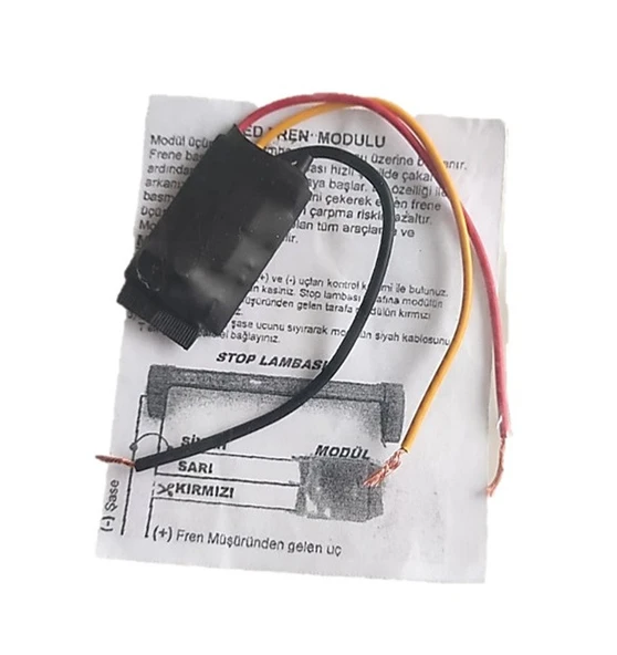 Çakar Modüllü 20 Modlu 24 Ledli Arka Cam 3.stop Lambası 12v. - Resim 3