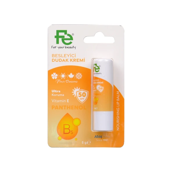 Fe Lip Balm Pantenol Güneş