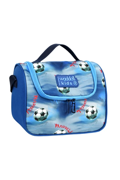 Waddell Lisanslı Futbol Desenli Termal Beslenme Çantası 25606 - 4