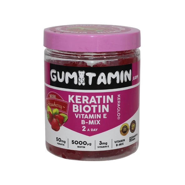 Gumıtamın Keratın Bıotın 60 Kapsul Gummıes