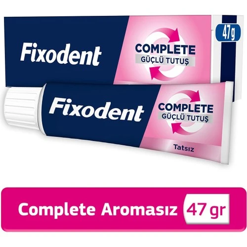 Fixodent Complete Diş Protez Yapıştırıcı Tatsız 47 Gr