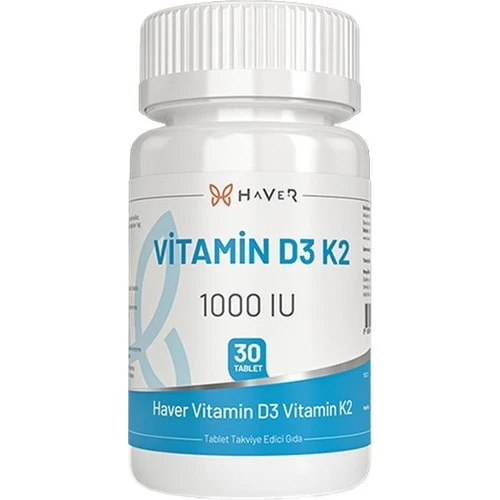 Haver Vıtamın D3 K2 30 Tb