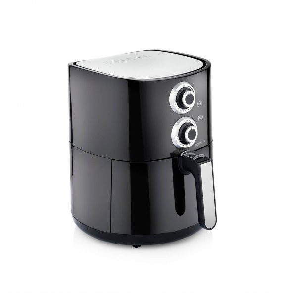 Schafer Thermochef Manuel Airfryer/Sıcak Hava Fritözü-Siyah - 5