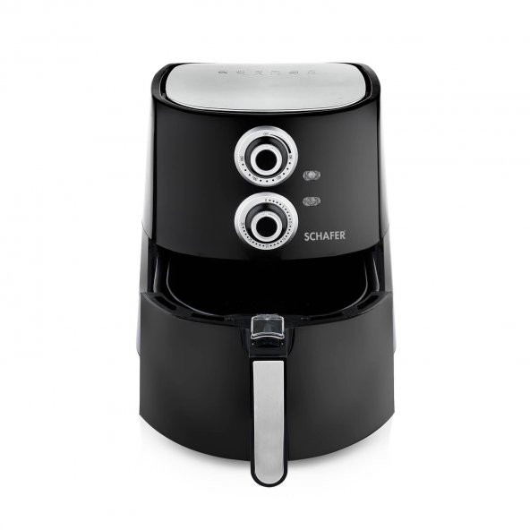 Schafer Thermochef Manuel Airfryer/Sıcak Hava Fritözü-Siyah - 7