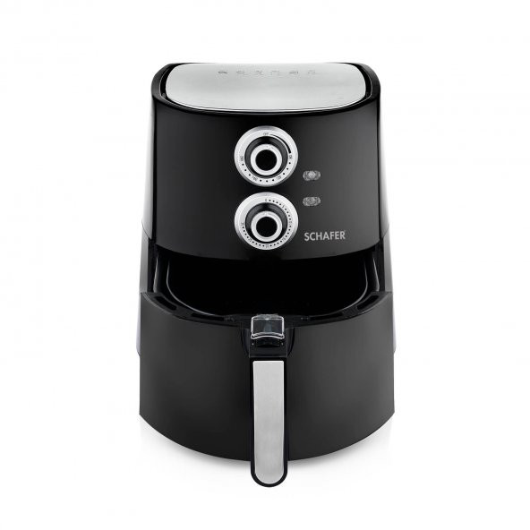 Schafer Thermochef Manuel Airfryer/Sıcak Hava Fritözü-Siyah - 9