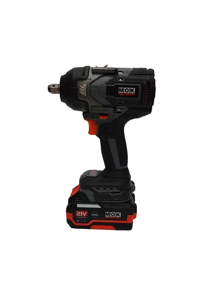 Mok 6803 Şarjlı Somun Sıkma Sökme Tabancası Darbeli Brushless Motor 21v