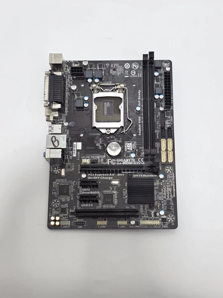 Gigabyte GA-B85M-D3V-A LGA1150 Soketli Anakart 2.El - 2