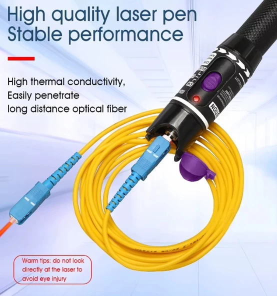 AUA-H10 Fiber Optik Arıza Tespit Cihazı 10mW - 3