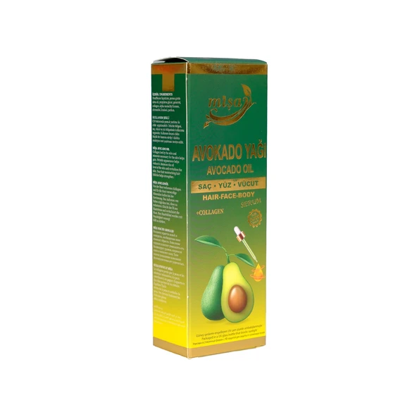 Misa Saç Ve Vücut Yağı Avokado 100Ml