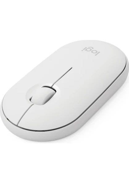 Logitech Pebble M350 910-005716 Beyaz Sessiz Optik Kablosuz Mouse