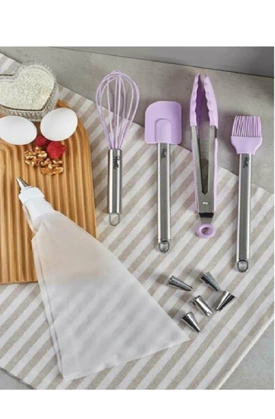 Perotti Pasta Seti 10 Parça Cake Purple 15969