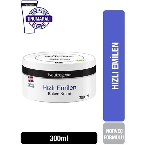 Neutrogena Hızlı Emilen Bakım Kremi 300Ml