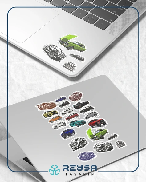Arabalar Sticker Set - 3