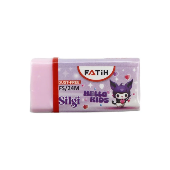 Fatih Hello Kids Dust Free Orta Boy Silgi No:24 1 Adet FA37074