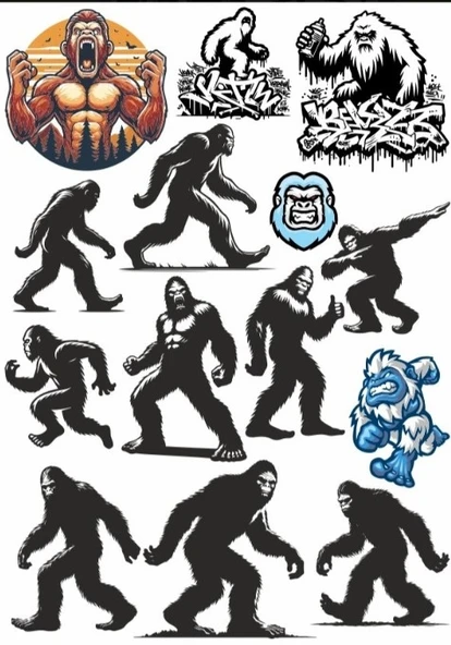 Goril Sticker Set