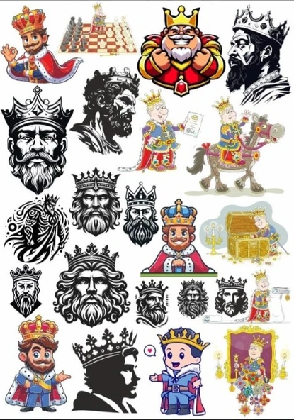 Kral Sticker Set