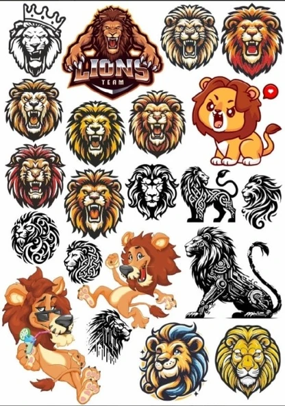 Aslan Sticker Set