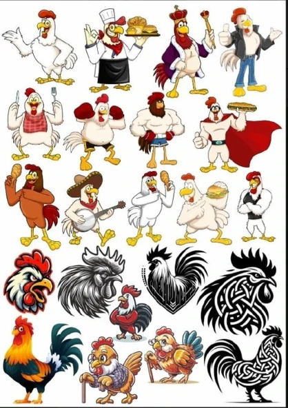 Horoz Sticker Set