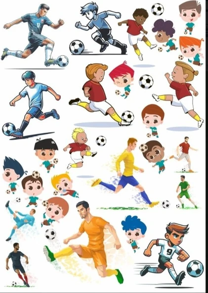 Futbol Sticker Set