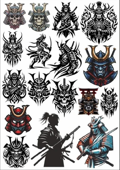 Savaşçı Sticker Set ürün görseli 1