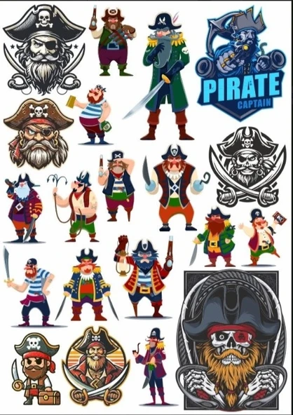 Korsan Sticker Set -1