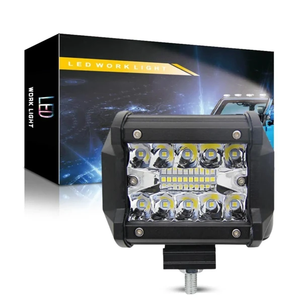 20 Led Çalışma Lambası 60 W Ultra Parlak Off Road Motosiklet Kamyon Sis Farı 12-24 V 1 ADET