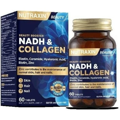 Nutraxın Nad H Collagen 60 Tablet