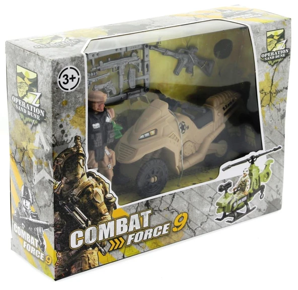 Combat Force Figür ve Motor - 2