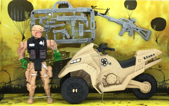 Combat Force Figür ve Motor