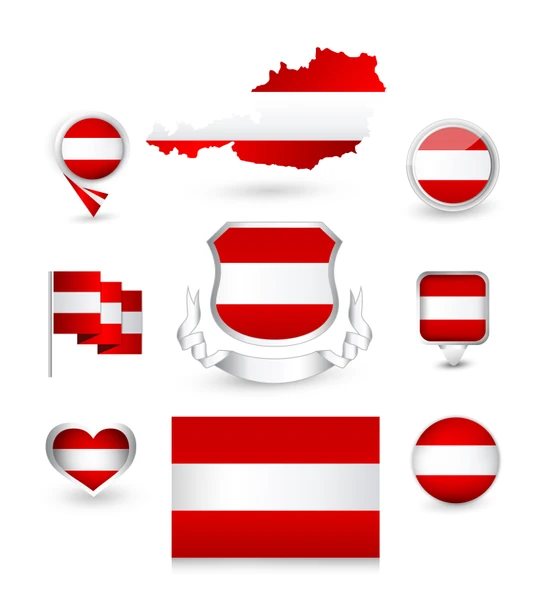 Avusturya Sticker Set