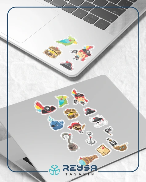 Korsan Sticker Set -1 - 3