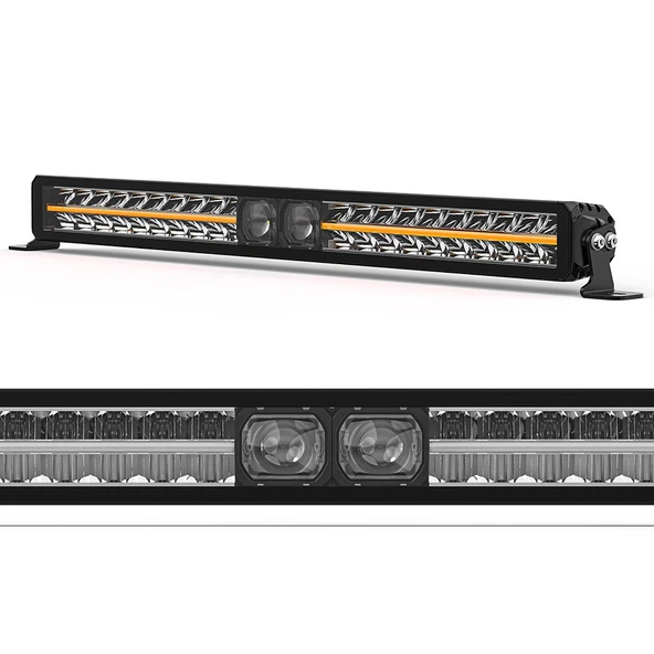 Off-Road Premium Tavan LED Bar 80 CM  Beyaz Işık Projektör DRL Gündüz Led Metal Gövde 12-24V 1 ADET