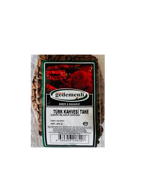 TÜRK KAHVESİ TANE 250 GR ürün görseli