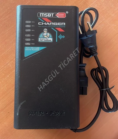 Hsgl Elektrikli Bisiklet E bike Tam Otomatik Devre Kesicili Şarj Cihazı  72 Volt 80 Amper - 3