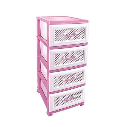 Omnipazar SRL-4001 Delikli Plastik Komidin Mutfak Sebzelik 4 Katlı - 3