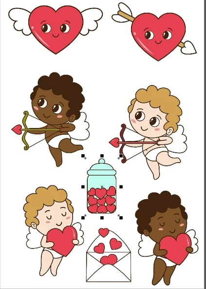Eros Sticker Set