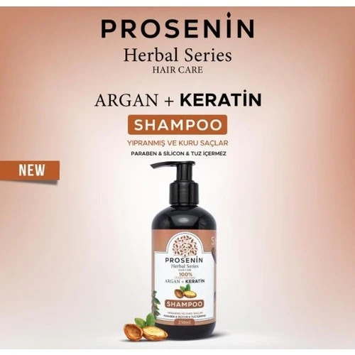 Prosenın Herbal Argan+Keratin 250 Ml