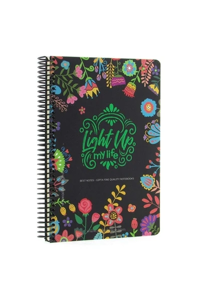 Gıpta Best Notes 17x24cm 120yp Spiralli Not Defteri Kareli / C5 ürün görseli