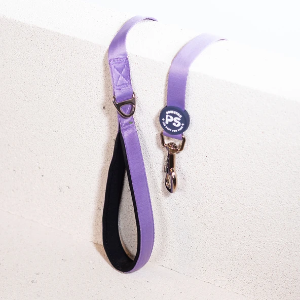Pawstar Lila Köpek Gezdirme Kayışı 120 cm x 2 cm - 2