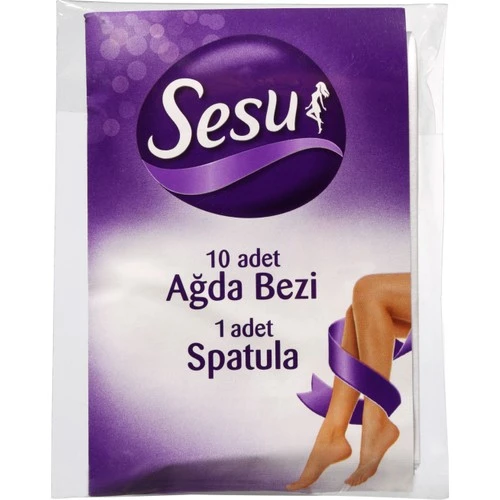 Sesu Ağda Bezi 10 Adet