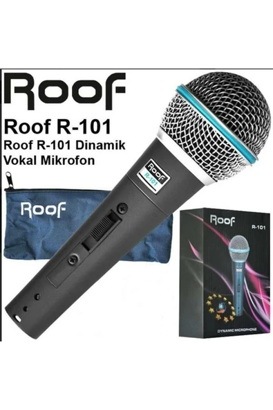 ROOF R-101 KABLOLU EL MİKROFONU - Resim 4