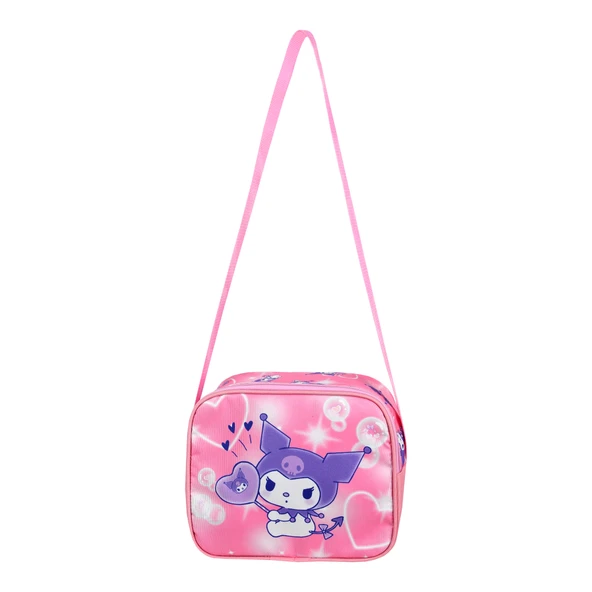 Waddell Pembe Kuromi Desenli İlkokul Çantası Beslenme Çantalı 25404 - 7