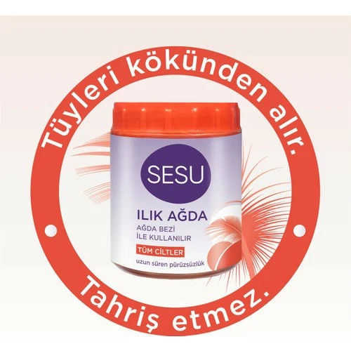 Sesu Ilık Ağda Turuncu 250Gr