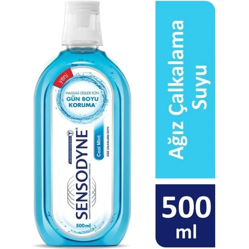 Sensodyne Ağız Bakım Suyu Cool Mint 500Ml