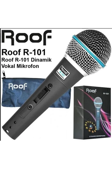 ROOF R-101 KABLOLU EL MİKROFONU - Resim 2