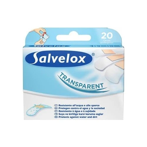 Salvelox 6265 Şeffaf Suya Dayanıklı 20 Adet