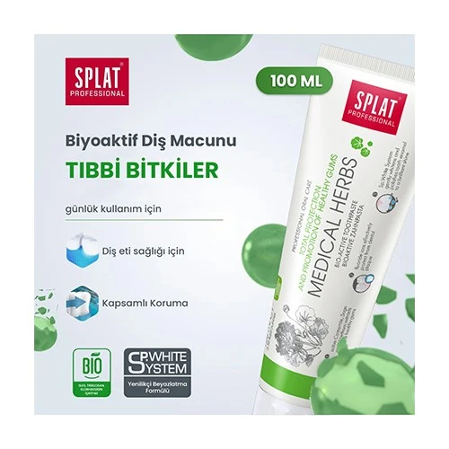Splat Diş Macunu Medical Herbs 100Ml