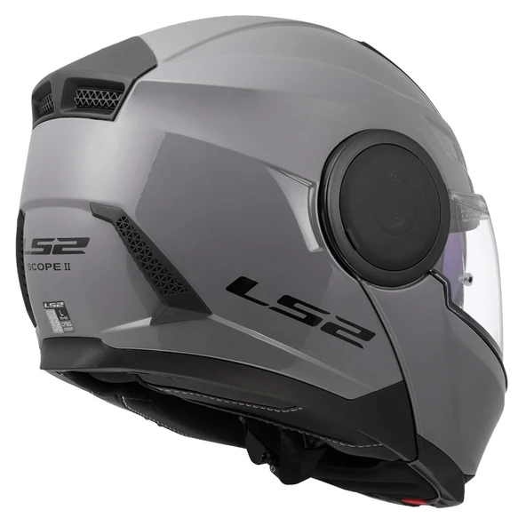 LS2 SCOPE 2 NARDO GRİ ÇENE AÇILIR KASK - 7