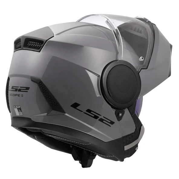 LS2 SCOPE 2 NARDO GRİ ÇENE AÇILIR KASK - 3