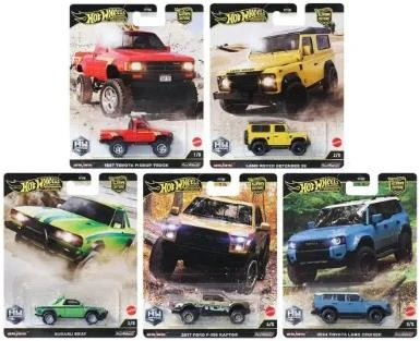 Hot Wheels Premium Car Culture Off Road 976H 5'li Set